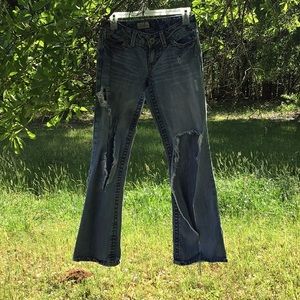 Ripped Bellbottom jeans